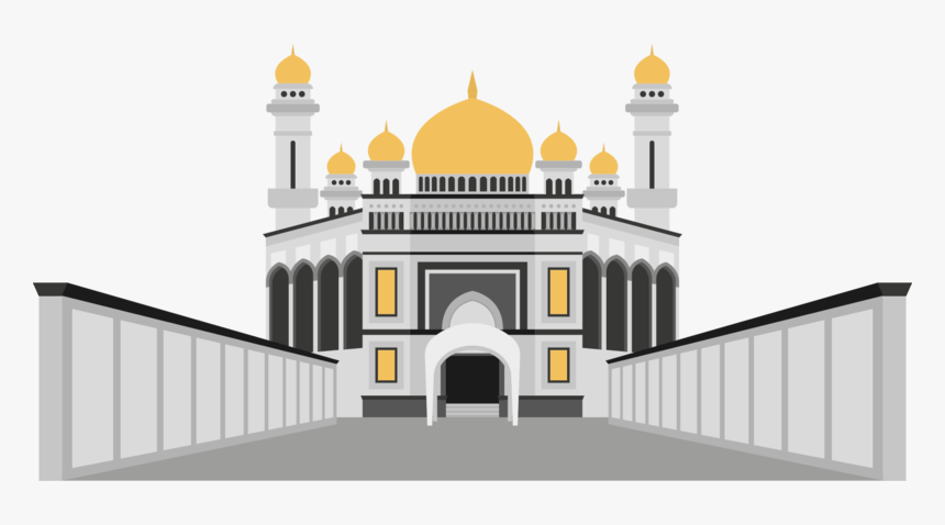 Mosque-vector - Masjid Vector Png, Transparent Png, Free Download