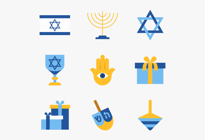 Essential Set - Hanukkah Icon Transparent, HD Png Download, Free Download