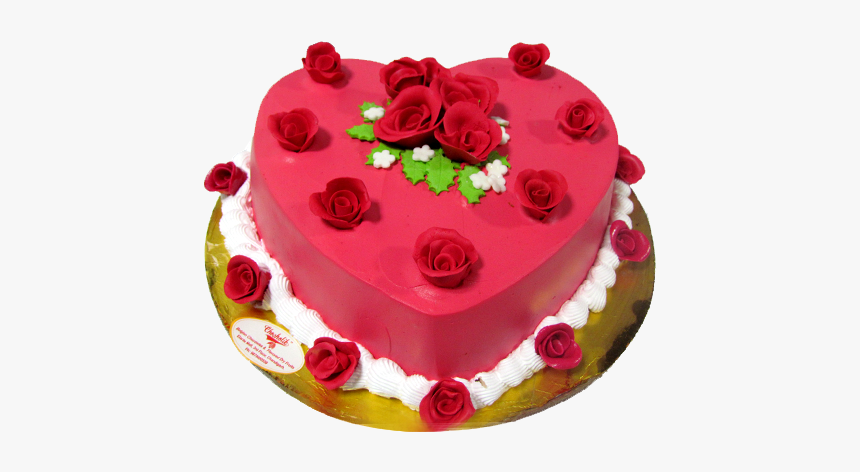 Cake/red Rose Love Cake - Heart Shape Love Cake, HD Png Download, Free Download