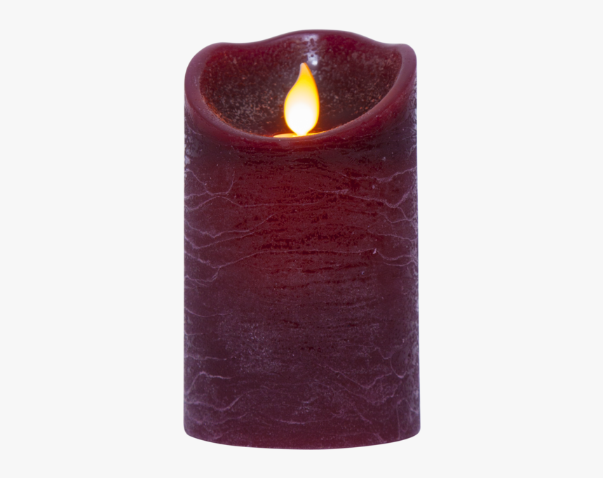 Led Pillar Candle M-twinkle - Candles Melting Transparent, HD Png Download, Free Download