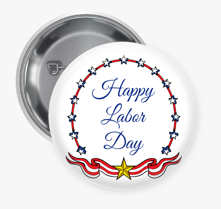 Happy Labor Day Button - Save The Turtles Pin, HD Png Download, Free Download