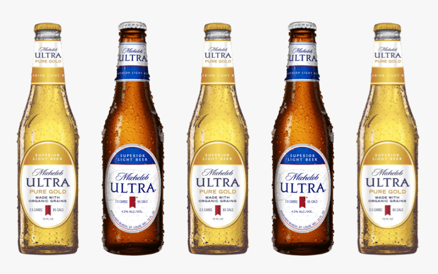 The Light Beer To Be Excited About - Michelob Ultra Pure Gold, HD Png Download, Free Download