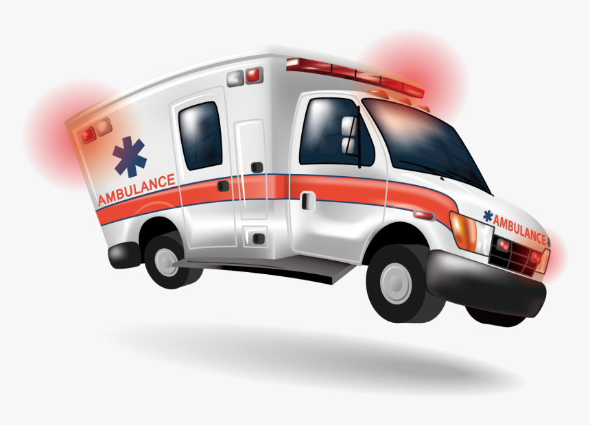 Ambulance Cartoon Emergency Medical Technician Paramedic - Ambulance Png, Transparent Png, Free Download