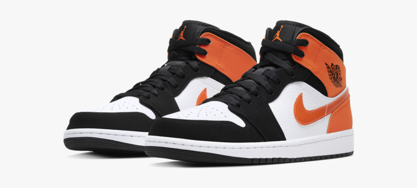 Air Jordan 1 Mid "shattered Backboard" - Jordan 1 Mid Shattered Backboard, HD Png Download, Free Download