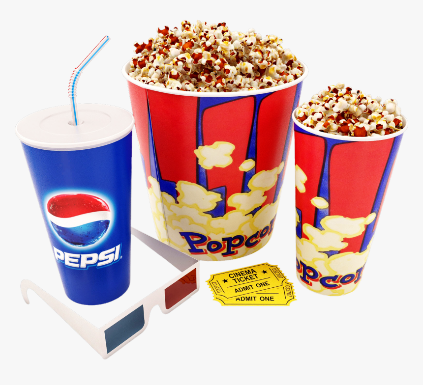 Transparent Popcorn Clipart - Coca Cola Pop Corn, HD Png Download, Free Download