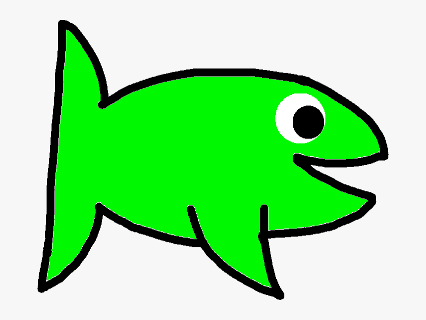 Transparent Dr Seuss Fish Png - Fish Drawing No Background, Png Download, Free Download