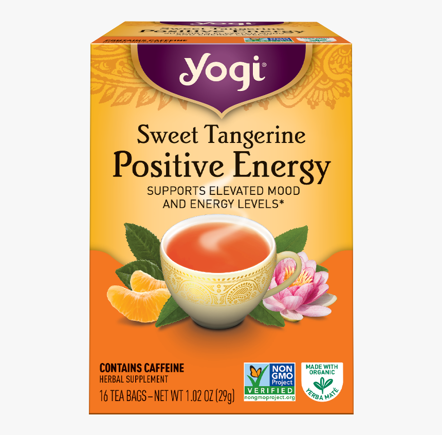 Yogi Positive Energy Tea, HD Png Download, Free Download