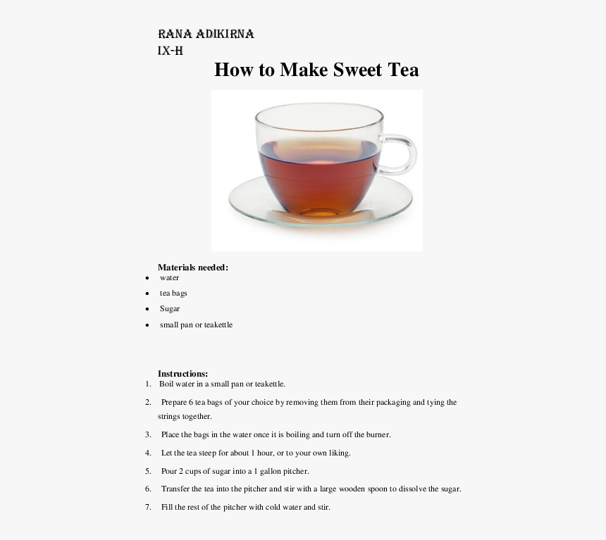Cup Of Tea, HD Png Download, Free Download