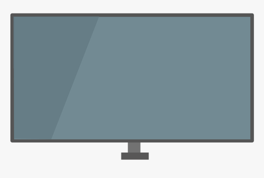 Tv, Technology - Lcd Tv Illustration Png, Transparent Png, Free Download