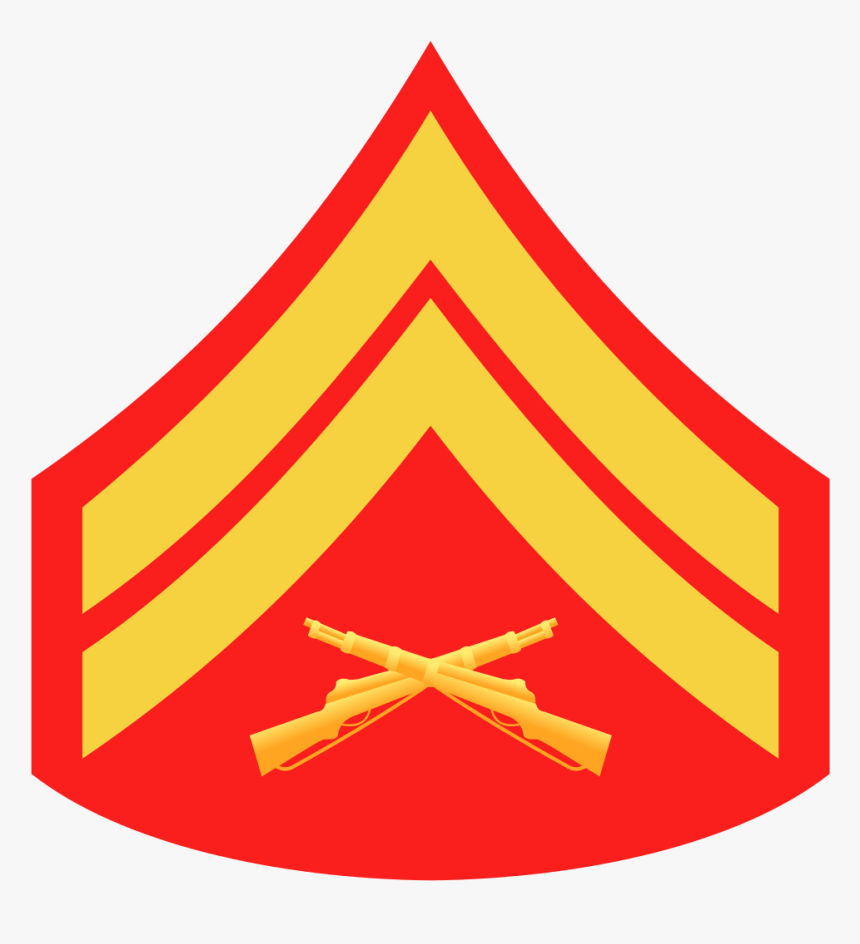Marine Corps Cpl - Marine Corporal Rank, HD Png Download, Free Download