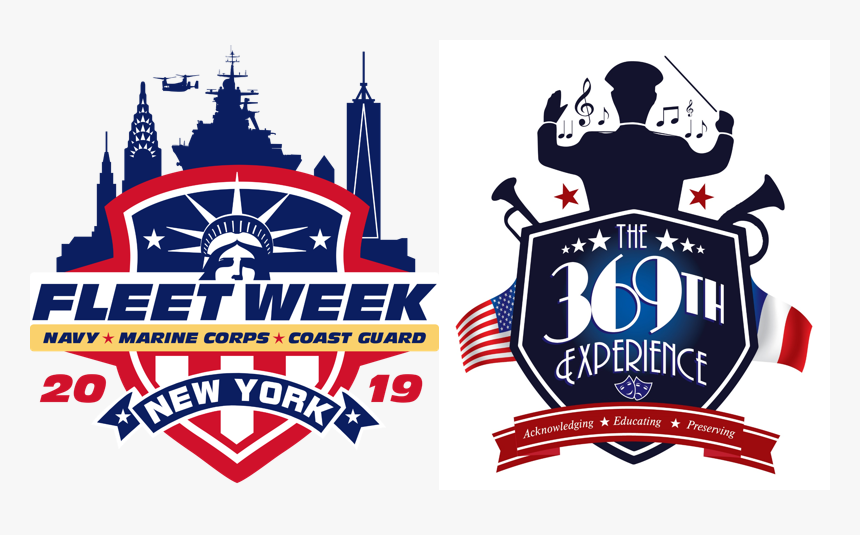 Fleet Week 369th Logos - Nyc Fleet Week 2019, HD Png Download, Free Download