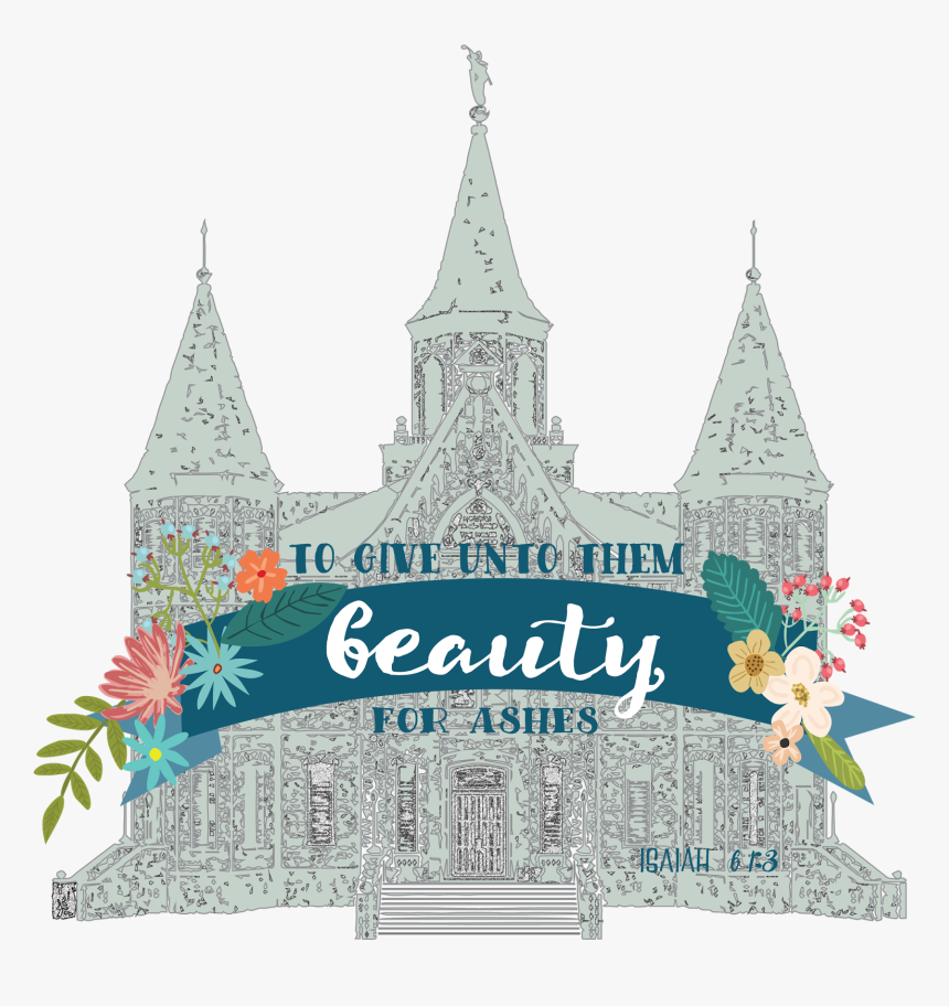 Provo City Center Temple - Provo City Center Temple Beauty For Ashes, HD Png Download, Free Download