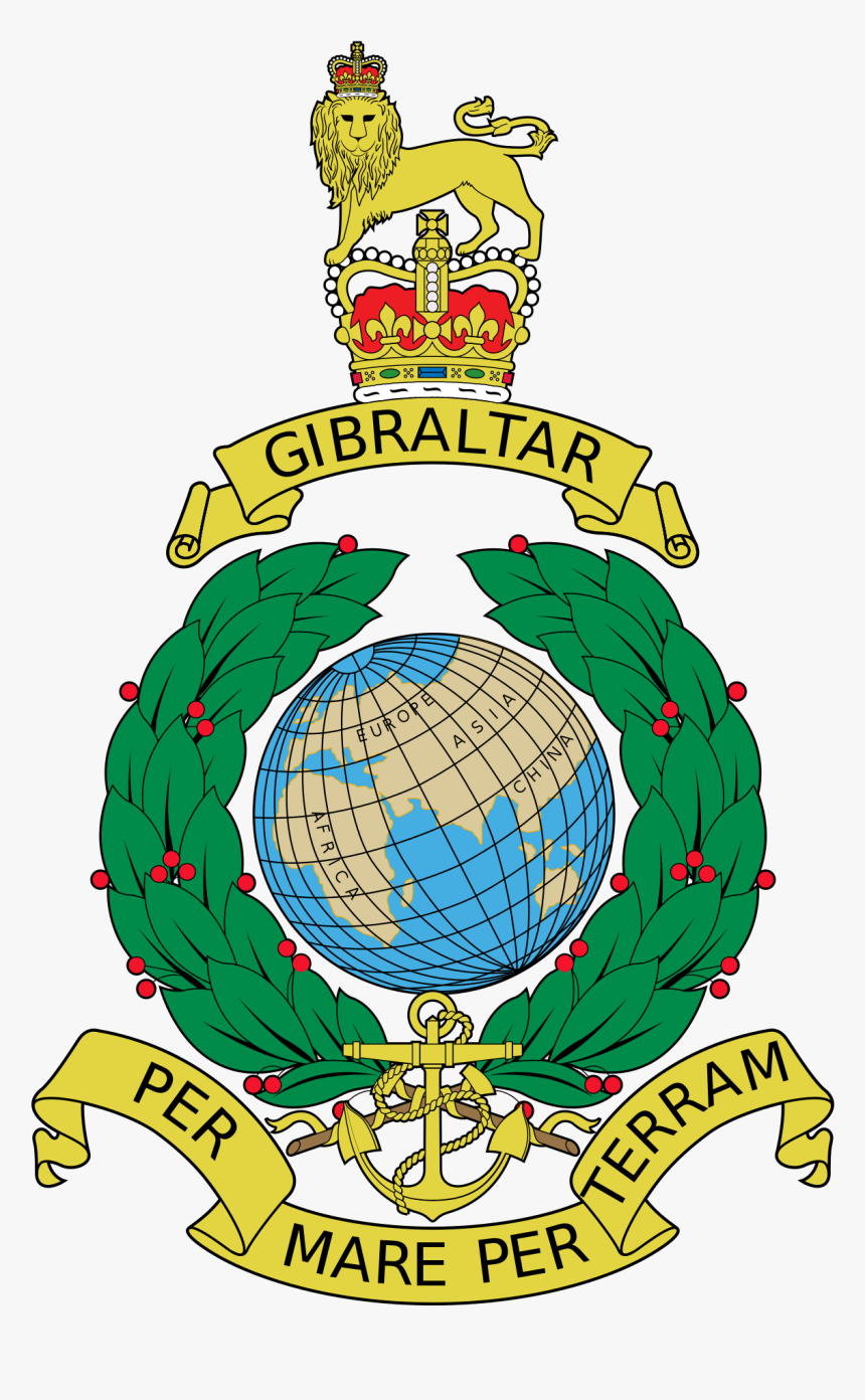 Royal Marines Globe And Laurel, HD Png Download, Free Download