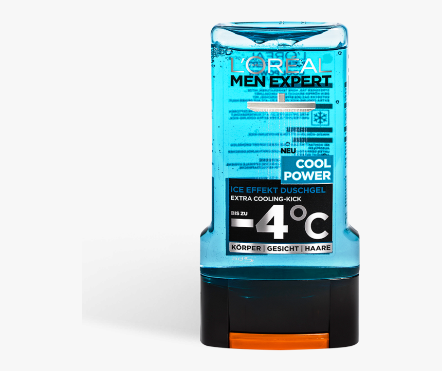 300ml Loreal Men Expert Cool Power Ice Effect Shower - Men Expert, HD Png Download, Free Download