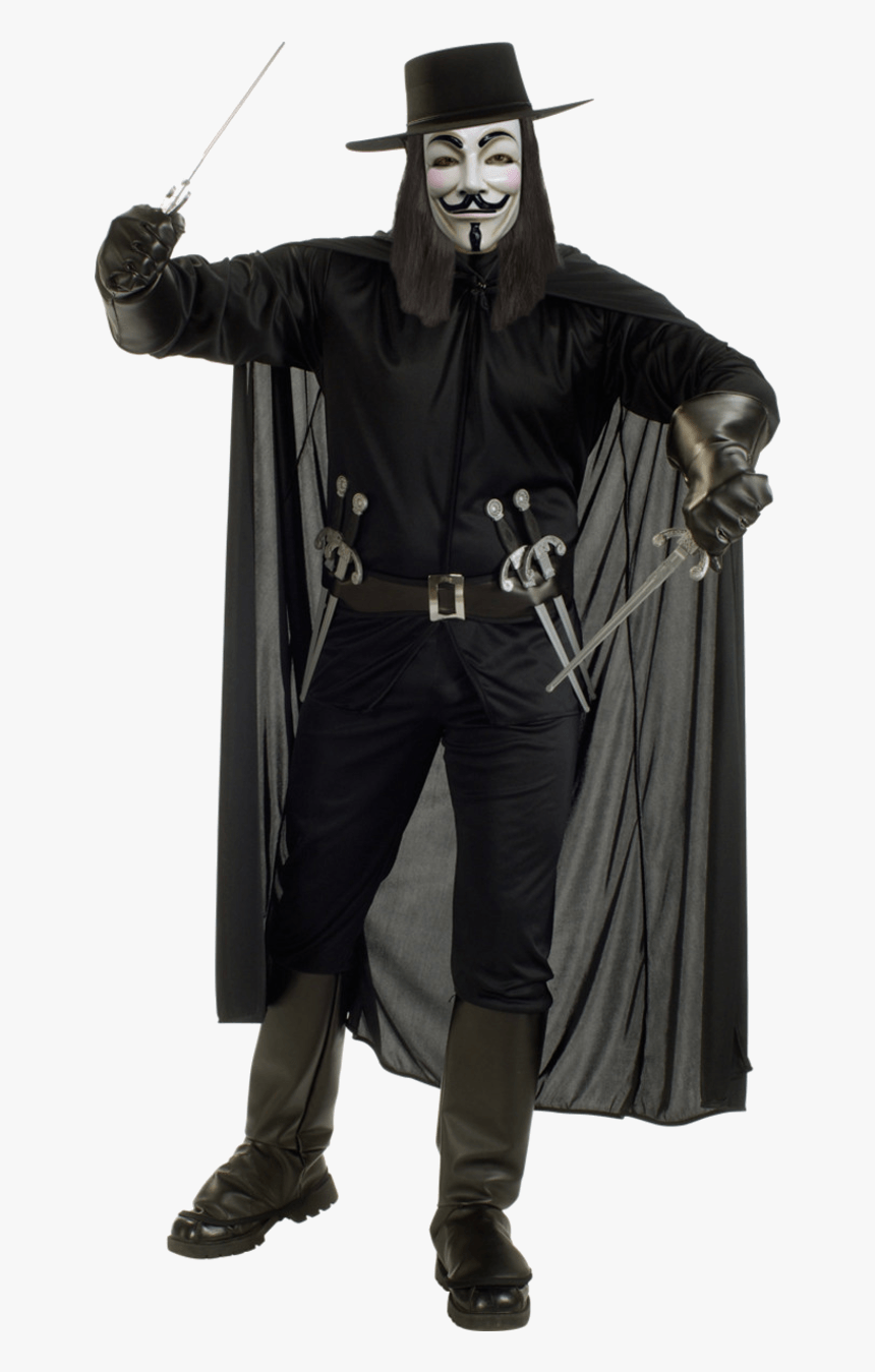 Guy Fawkes Costume, HD Png Download, Free Download