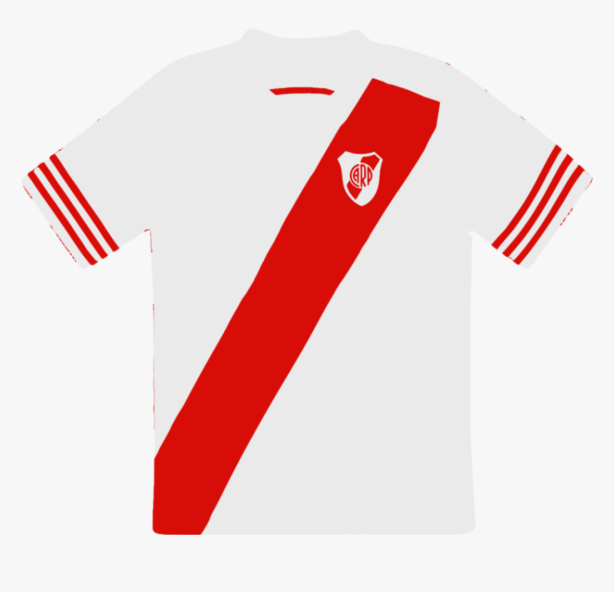 Shirt,sleeve,polo Shirt - Camiseta River Plate 2015, HD Png Download, Free Download