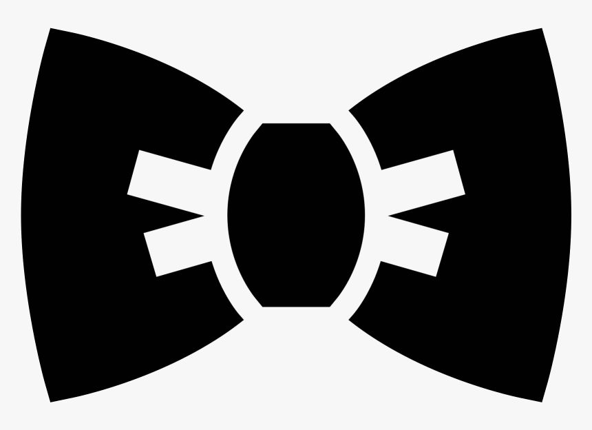 Bowtie Vector Style - Bow Tie Png Silhouette, Transparent Png, Free Download
