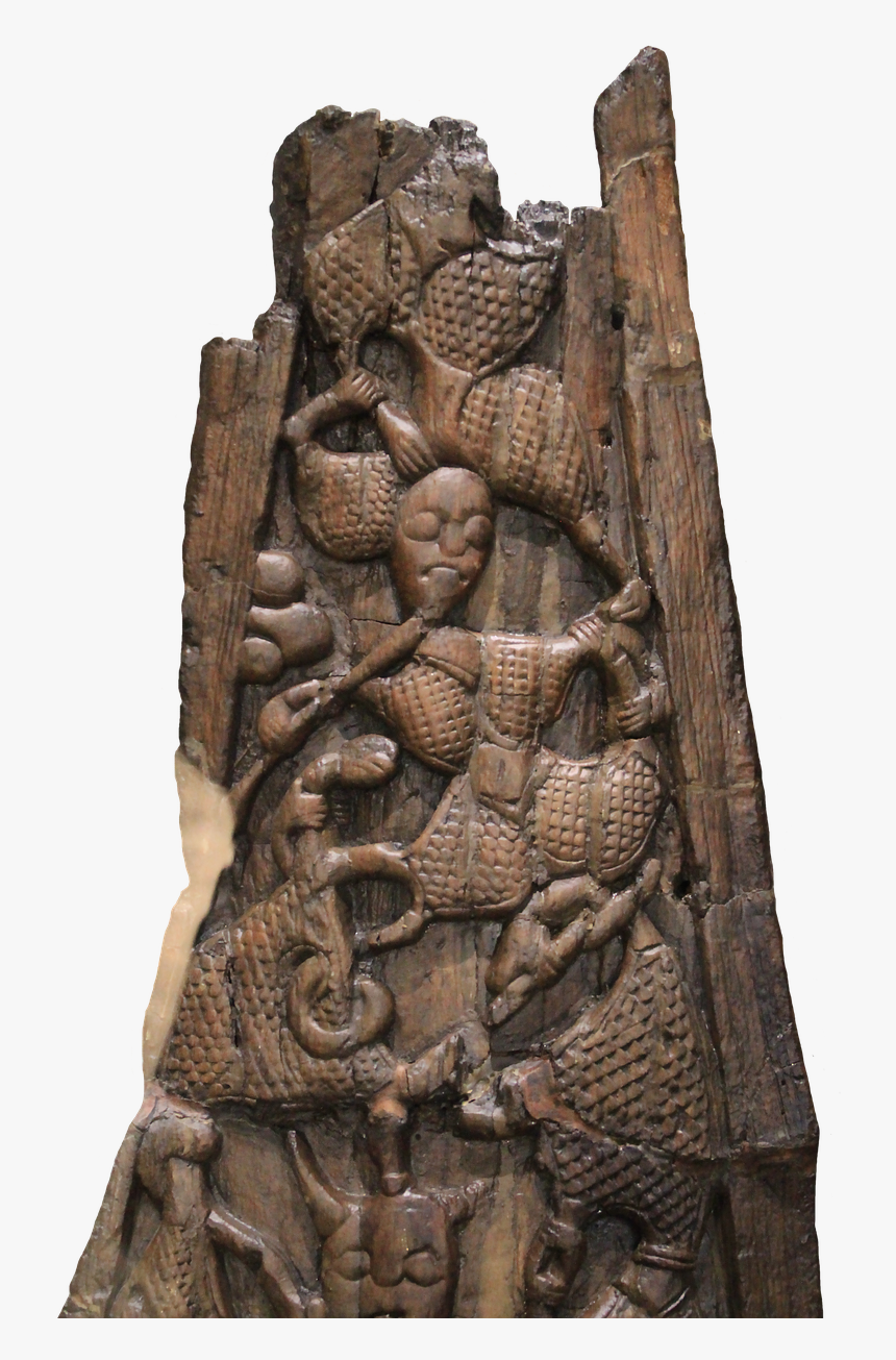 Wood Carving Viking Free Photo - Oseberg Ship Burial, HD Png Download, Free Download