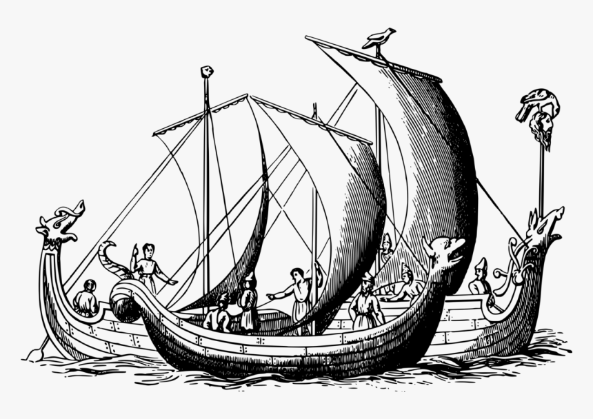 Caravel,monochrome,ship - Boats And Hoes Art, HD Png Download, Free Download