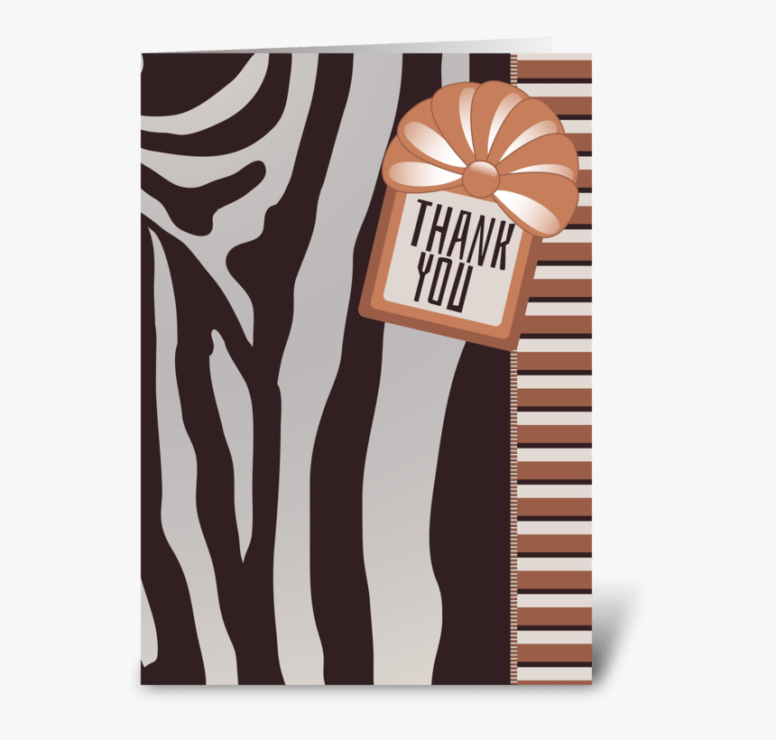 Thank You Zebra Stripes - Illustration, HD Png Download, Free Download