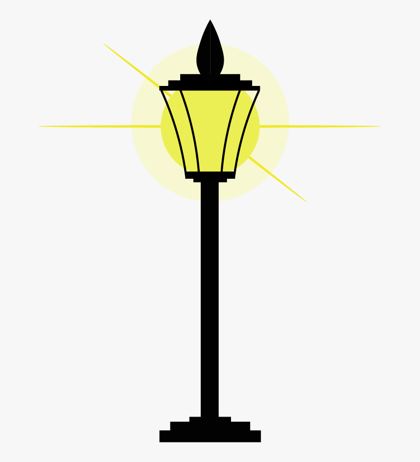 A Single Lit Lamppost Has The Symbolic Meaning Of Destination, HD Png Download, Free Download
