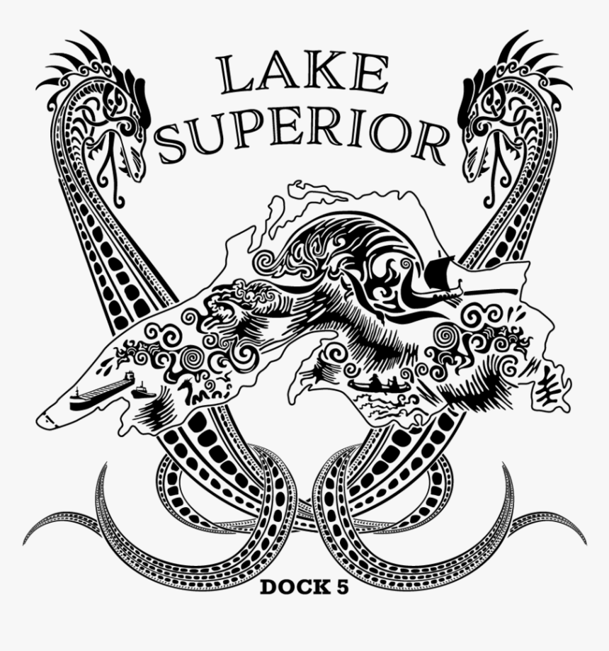 Show Your Love Of Lake Superior With This Fierce Temporary - Illustration, HD Png Download, Free Download