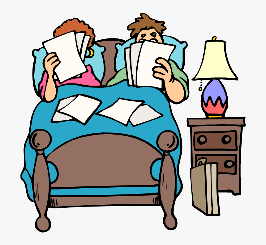 People In Bed Cartoon Picture - Parents In Bed Cartoon, HD Png Download, Free Download