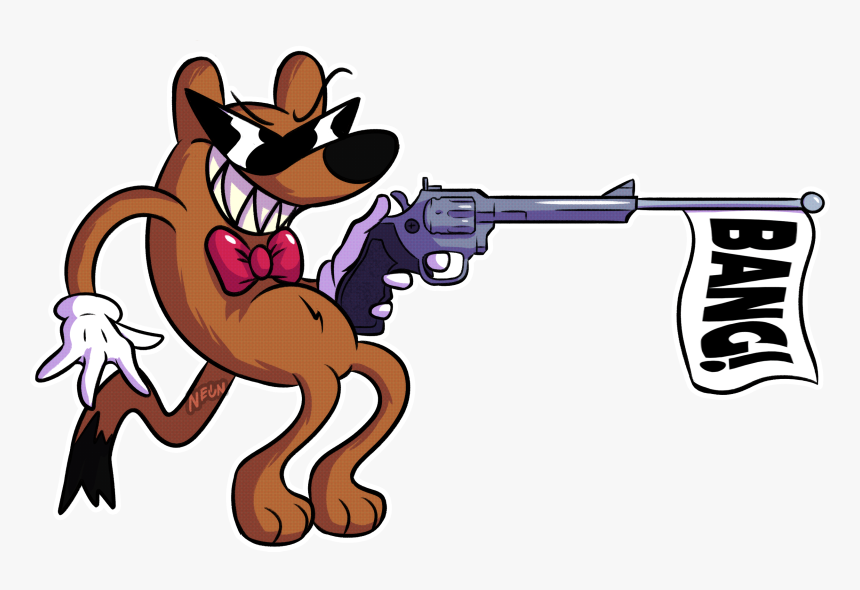 Willie Weasel - Cartoon, HD Png Download, Free Download