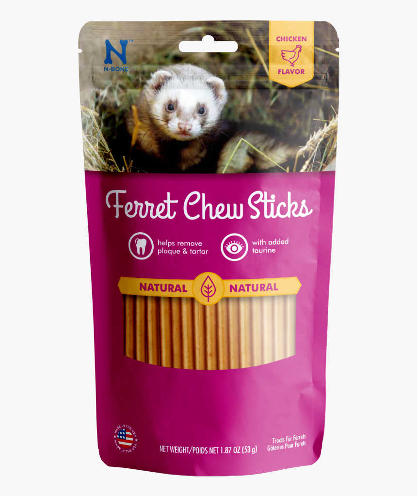 N-bone® Ferret Chew Treats In Chicken"
 Class= - N Bone Ferret Treats, HD Png Download, Free Download
