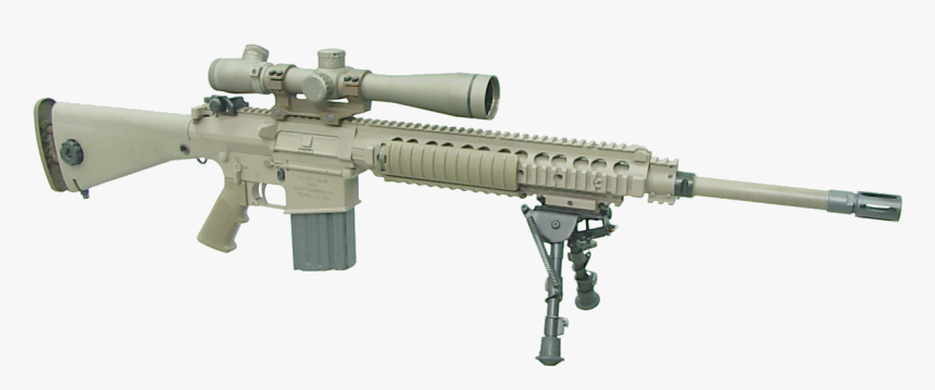 Battlefield Wiki - Sr25 Sniper Rifle, HD Png Download, Free Download