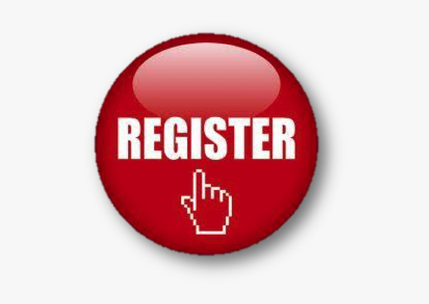 Register Button - Click, HD Png Download, Free Download