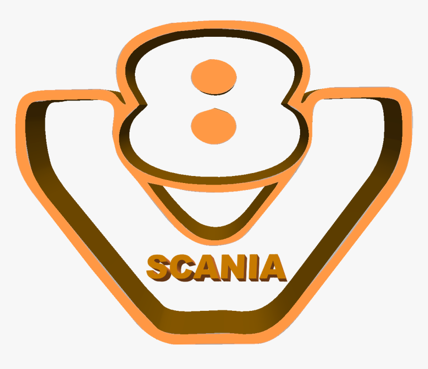 Transparent Scania Logo Png - Scania V8 Logo Png, Png Download, Free Download
