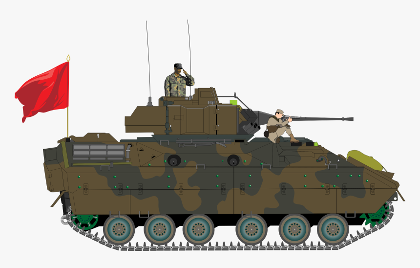 M113 Armored Personnel - Bradley Vehicle Blueprint Public Domain, HD Png Download, Free Download