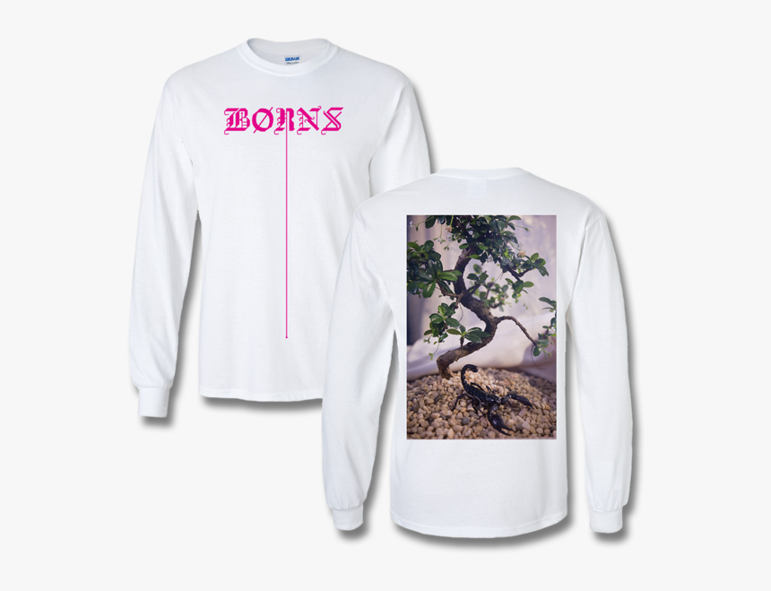 Scorpion Long Sleeve T-shirt - Borns Shirt, HD Png Download, Free Download