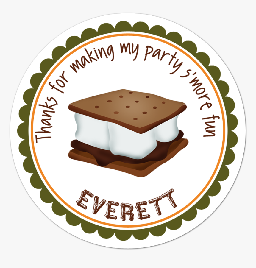 Smore Fun Personalized Sticker - Ghost Halloween Personalized Stickers, HD Png Download, Free Download