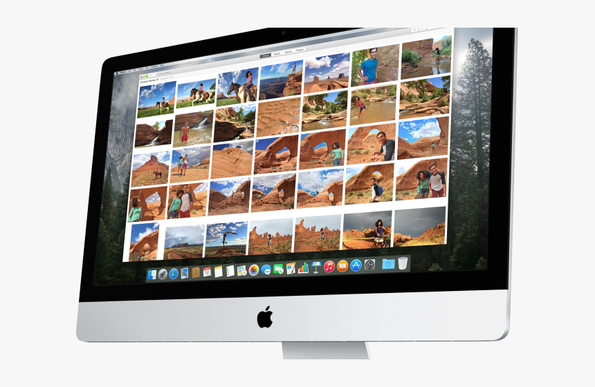 Display Clipart Mac Computer Screen - Apple Imac Photo Viewer, HD Png Download, Free Download
