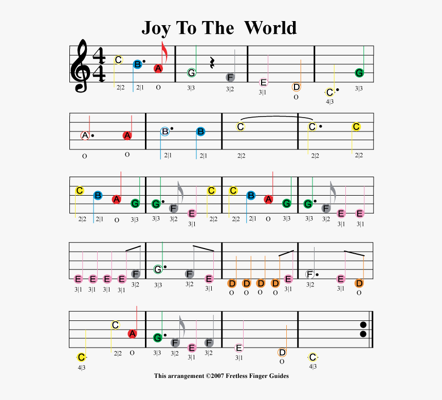 Joy To The World Letter Notes, HD Png Download, Free Download
