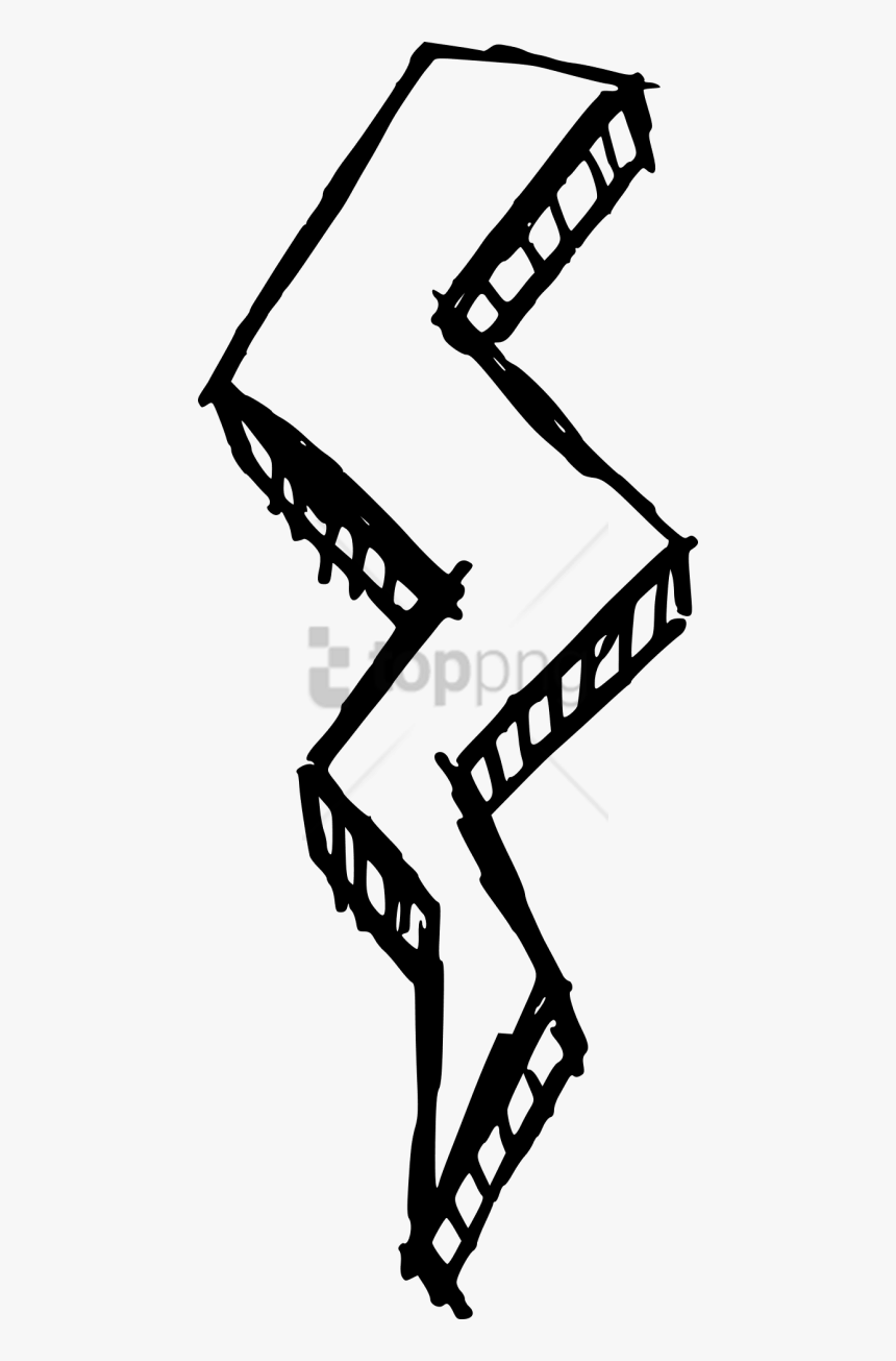 Free Png Lightning Divider Png Image With Transparent - Lightning Bolt Drawing Png, Png Download, Free Download