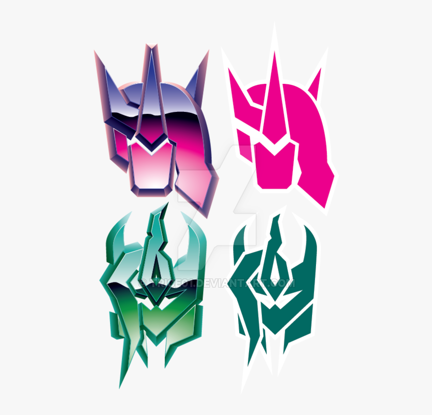 Trice01, Autobot, Crossover, Decepticon, Logo, Mashup, - Autobot And Decepticon Logo, HD Png Download, Free Download