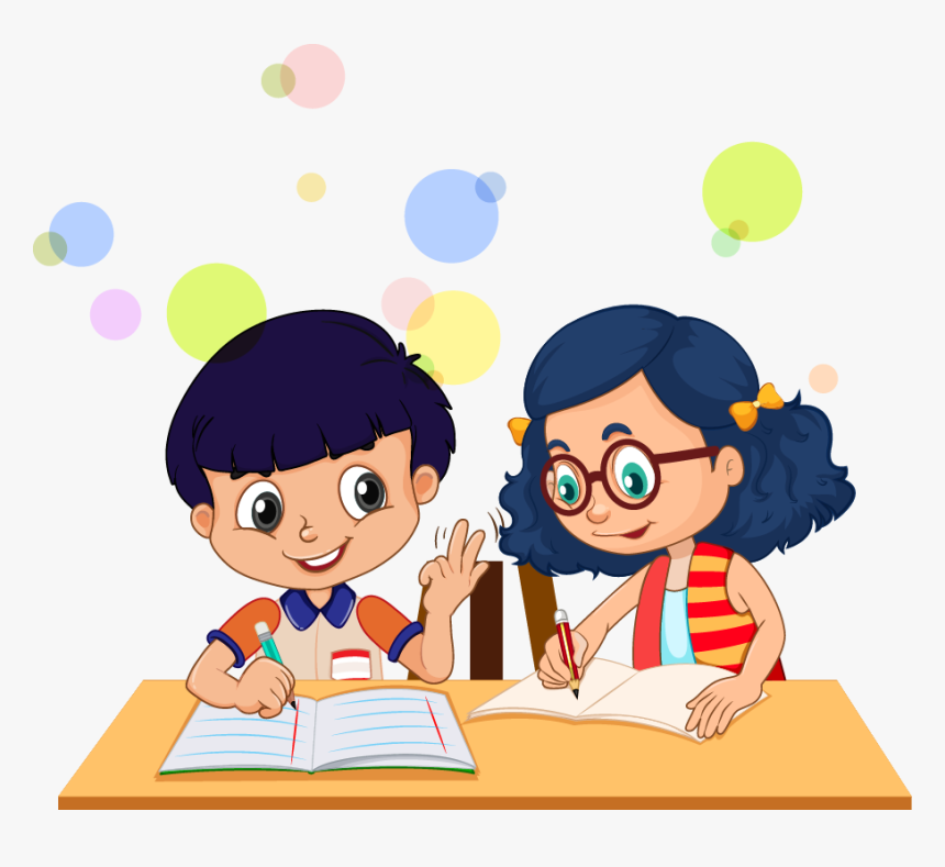 Transparent Kids Listening Clipart - Kids Writing Clipart, HD Png Download, Free Download