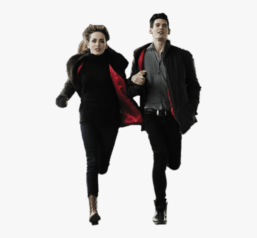 Couple Running Together - Wow O Primeiro Contato, HD Png Download, Free Download