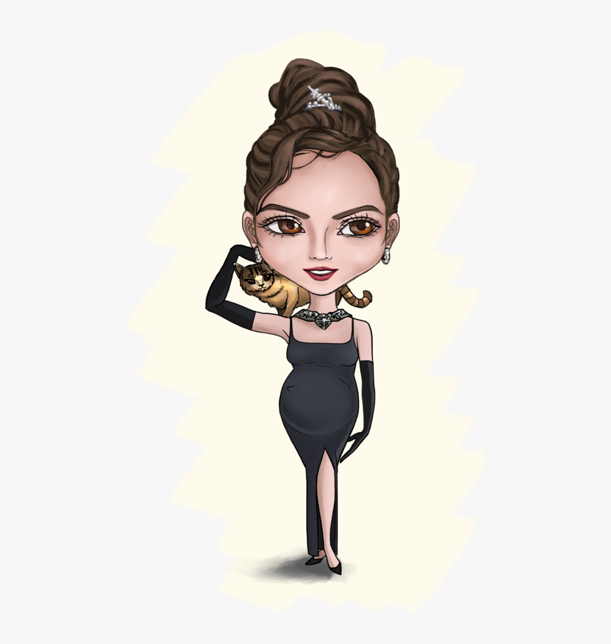 Audrey Hepburn, Actress - Audrey Hepburn Chibi, HD Png Download, Free Download