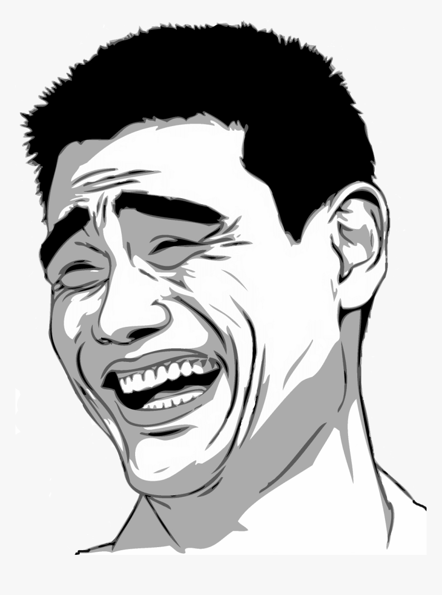 #momos #momo #yaoming #memes #meme - Laughing Man Meme, HD Png Download, Free Download