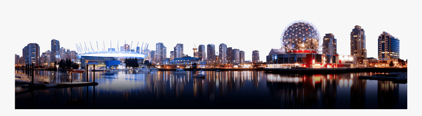 Vancouver City Skyline - Vancouver Skyline Png, Transparent Png, Free Download