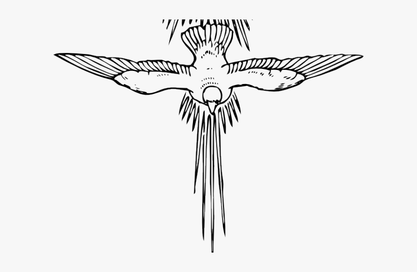 Holy Spirit Dove Tattoos - Holy Spirit Dove Clip Art, HD Png Download, Free Download
