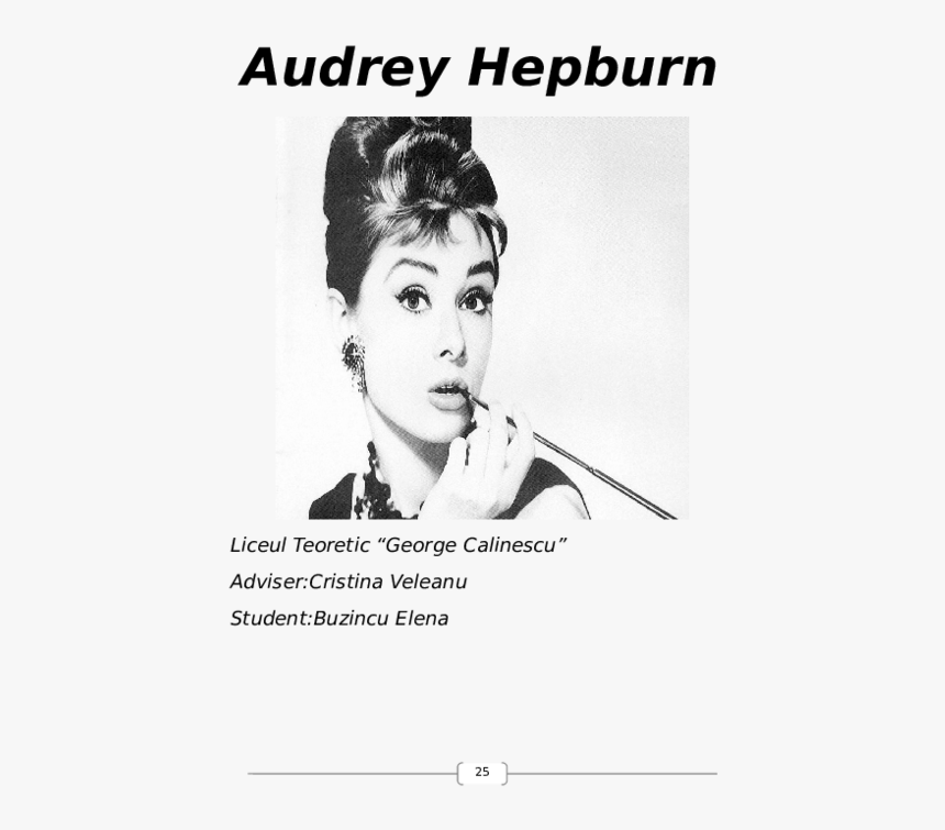 Audrey Hepburn, HD Png Download, Free Download