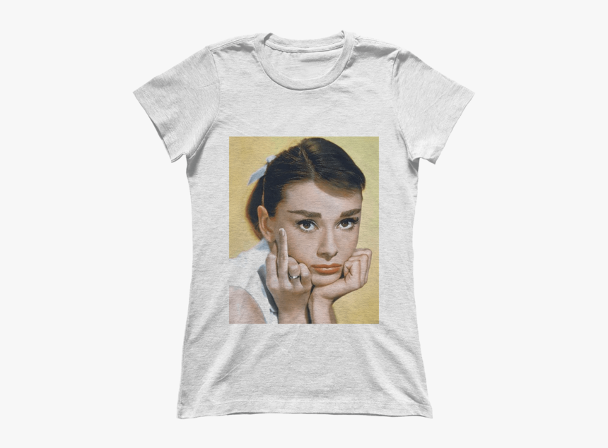 Hepburn Attitude - Ladies - Audrey Hepburn, HD Png Download, Free Download