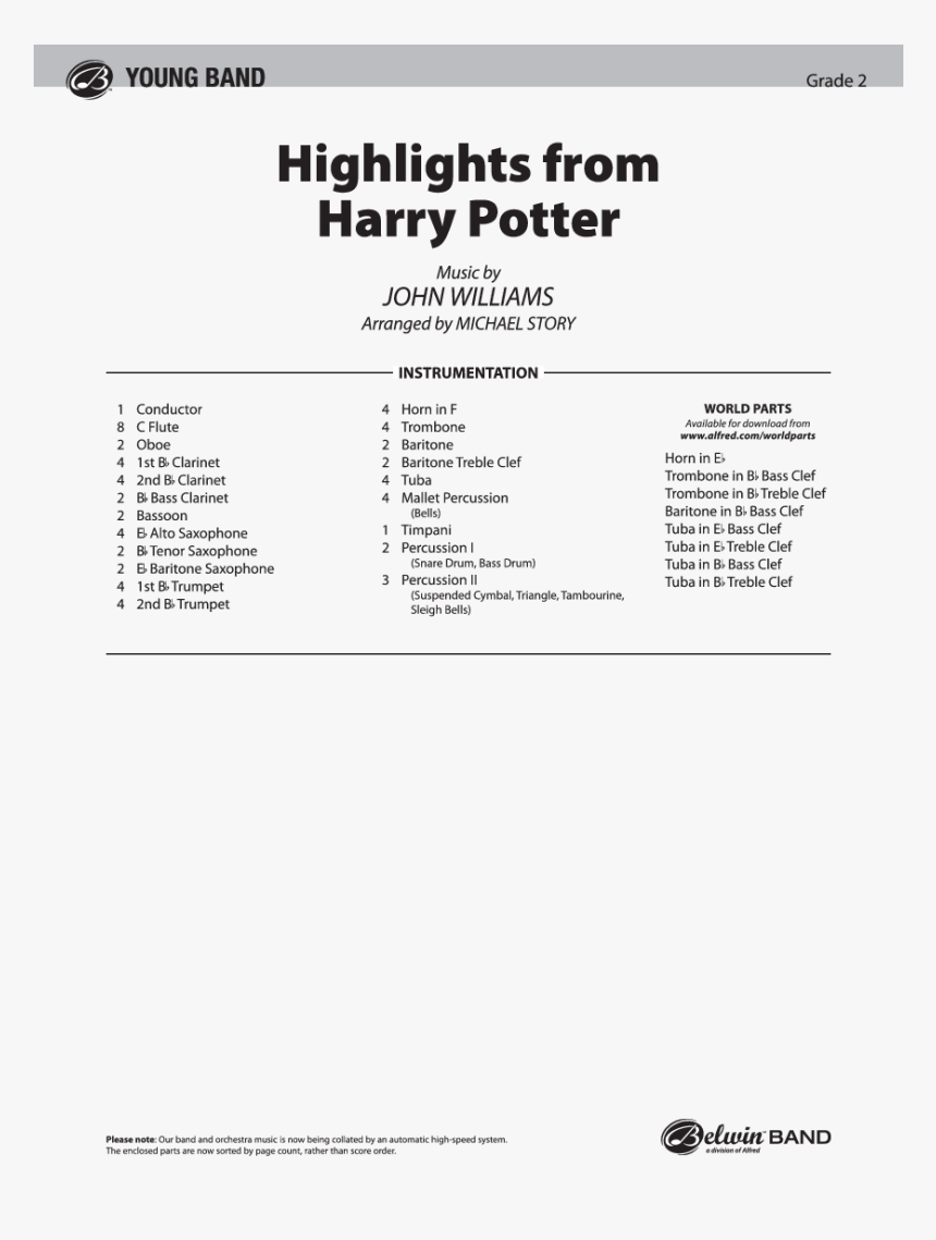 Harry Potter Thumbnail Harry Potter Thumbnail Harry - Harry Potter Highlights Orchestra 1st Violins, HD Png Download, Free Download