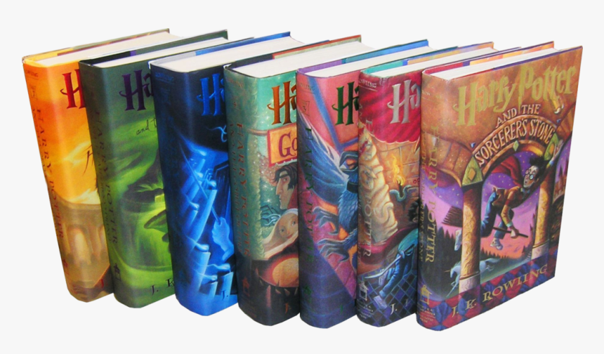 Harry Potter Books Png - Harry Potter Book Series, Transparent Png, Free Download