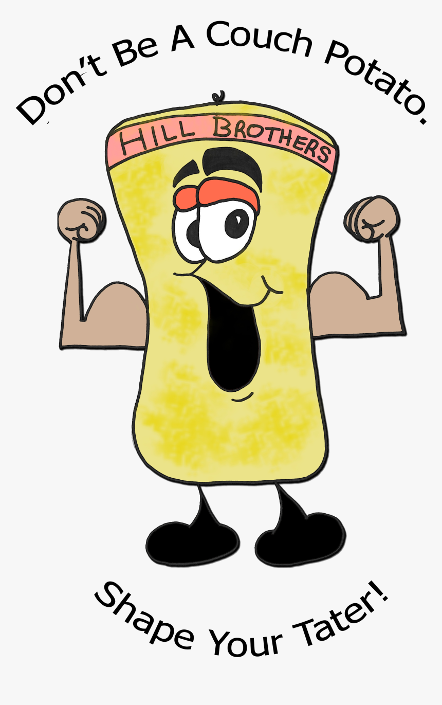 Dont Be A Couch Potato Shape Your Tater 11 30 11 - Cartoon, HD Png Download, Free Download